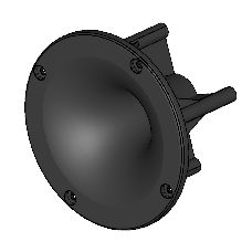 SICA Horn 1" Round 140mm